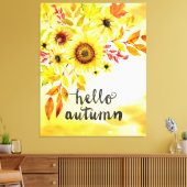 こんにちは秋 キャンバスプリント (インサイチュ (リビング))