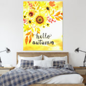 こんにちは秋 キャンバスプリント (インサイチュ (寝室))