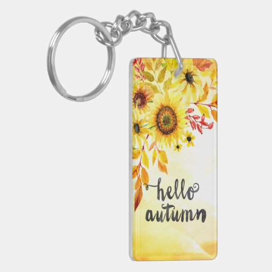 こんにちは秋 キーホルダー (正面左)