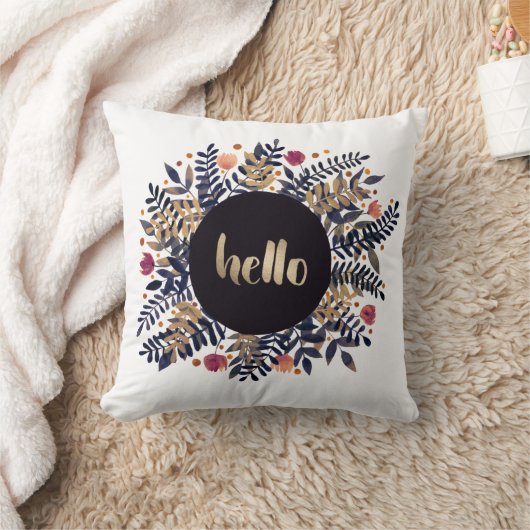 こんにちは秋 クッション (ブランケット)