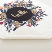 こんにちは秋 シェルパブランケット (3/4)