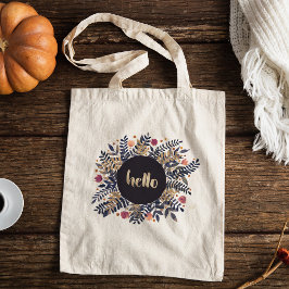 こんにちは秋 トートバッグ