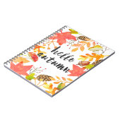 こんにちは秋 ノートブック (左側)