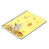 こんにちは秋 ノートブック (左側)