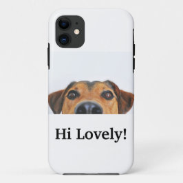 こんにちは素敵！ iPhone 11ケース愛犬家 11 ケース