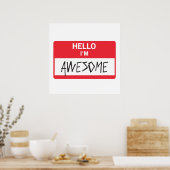 こんにちは素晴らし ポスター (キッチン)