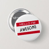 こんにちは素晴らし 缶バッジ (正面&裏面)