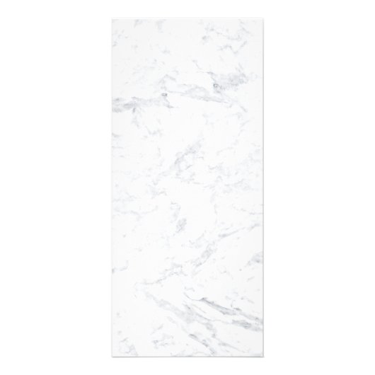 こんにちは美しいシルバーのスクリプト大理石価格リスト ラックカード (裏面)