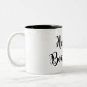 こんにちは美しいマグ ツートーンマグカップ (左)