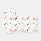 こんにちは美しい水彩画の花柄 フェイバーボックス (折り畳みなし)