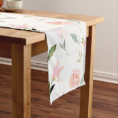 こんにちは美しい水彩画の花柄 ロングテーブルランナー (インサイチュ)