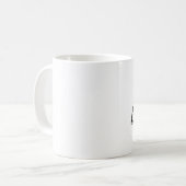 こんにちは美しい!コーヒーマグ コーヒーマグカップ (正面左)