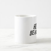 こんにちは美しい!コーヒーマグ コーヒーマグカップ (中央)