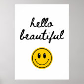 こんにちは美しい ポスター (正面)