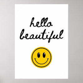 こんにちは美しい ポスター