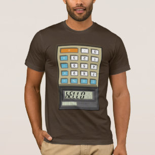 こんにちは計算機のワイシャツ Tシャツ