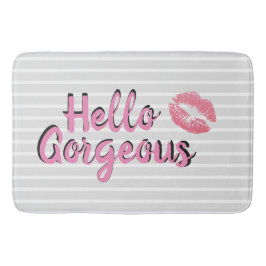 こんにちは豪華なバス・マット バスマット