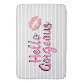 こんにちは豪華なバス・マット バスマット (正面縦)