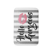 こんにちは豪華なバス・マット バスマット (正面縦)