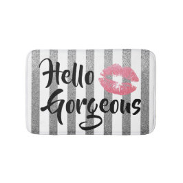 こんにちは豪華なバス・マット バスマット