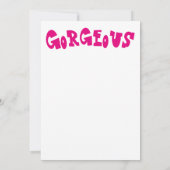 こんにちは豪華な馬の誕生日カード カード (裏面)