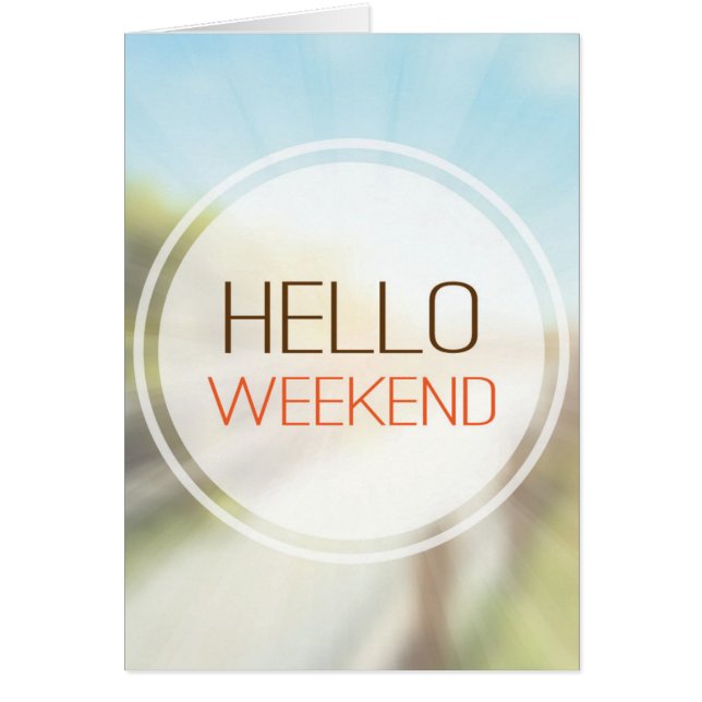 こんにちは週末2 (正面)