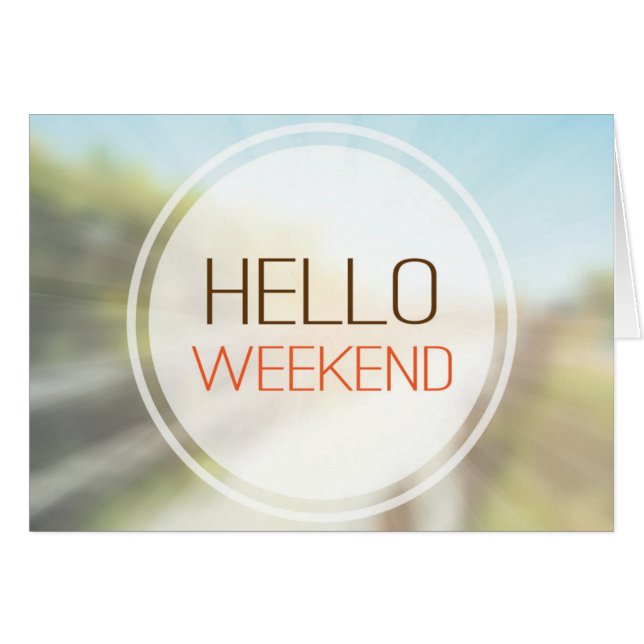 こんにちは週末2 (正面横)