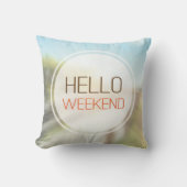 こんにちは週末2 クッション (正面)