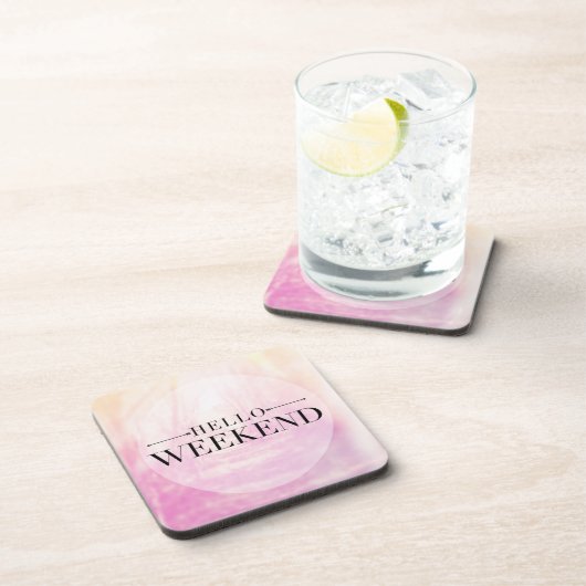 こんにちは週末 コースター (右側)