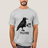 こんにちは闇よ Tシャツ (正面)
