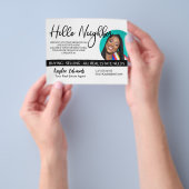 こんにちは隣人 新しい不動産エージェントのチラシ チラシ (手)