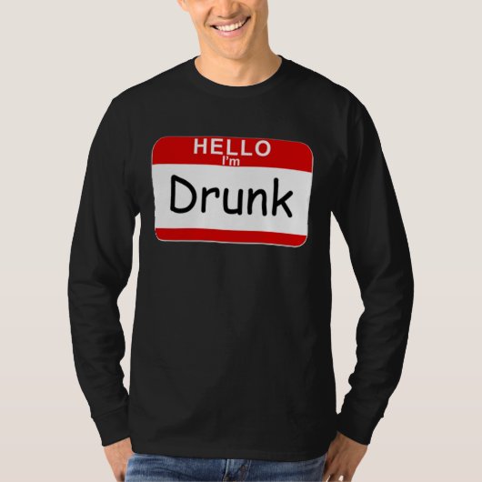 こんにちは飲 Tシャツ (正面)