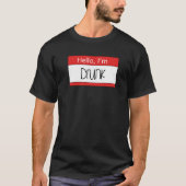 こんにちは飲 Tシャツ (正面)