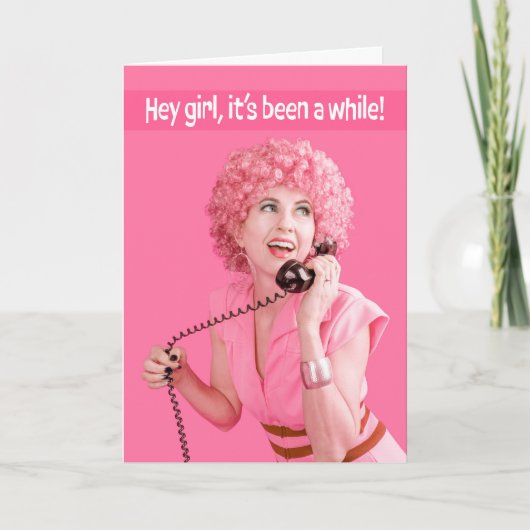 こんにちは1970年代の考えお久しぶりだ シーズンカード (正面)