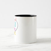 こんにちは2年生 ツートーンマグカップ (中央)