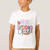 こんにちは2年生 Tシャツ (正面)