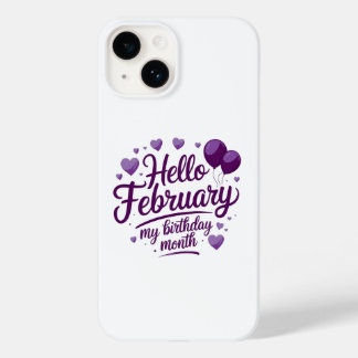 こんにちは2月祝:お前の誕生日月! Case-Mate iPhone 14ケース