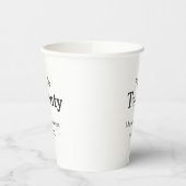 こんにちは20歳の誕生日の追加の名前のest。年の最小値の追加 紙コップ (左)