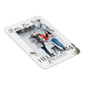 こんにちは2022年エレガントフローラスクリプトおめでとう マグネット (右側)