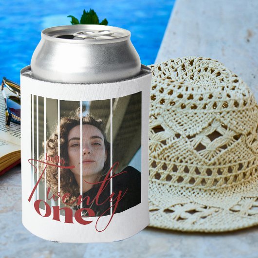 こんにちは21歳モダンの誕生日 缶クーラー