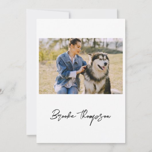 こんにちは30歳の誕生日パーティー 招待状 (裏面)