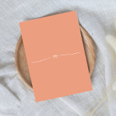 こんにちは30歳の誕生日モダン桃ミニマル 招待状