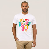 こんにちは30!やろう祝! Tシャツ (正面フル)