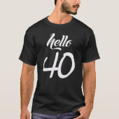 こんにちは40 Tシャツ (正面)