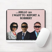 こんにちは911、Madoffは150年を得ましたけれども…残ります マウスパッド (マウス)