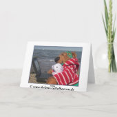 こんにちは、あなたのための郵便 カード (裏面)