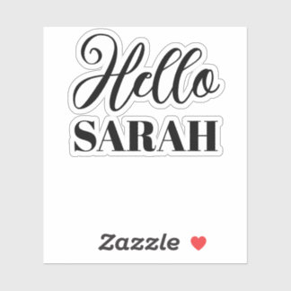 こんにちは、あなたの名前 シール