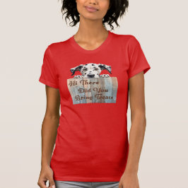 こんにちは、おやつ持ってきてくれた? Tシャツ