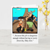 こんにちは、こんにちはユーモアのグリーティングカード カード (黄色い花)