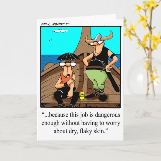 こんにちは、こんにちはユーモアのグリーティングカード カード (黄色い花)